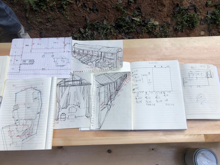 20级环境设计本科到石江村基地进行计算机辅助设计AutuCAD现场踏勘 第 4 张