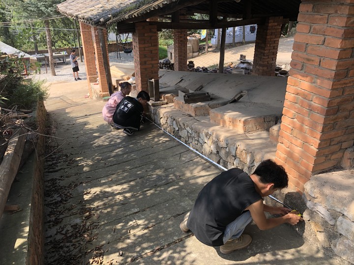 20级环境设计本科到石江村基地进行计算机辅助设计AutuCAD现场踏勘 第 3 张