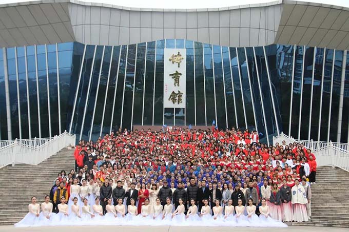 超燃！快来看云经管艺术与传媒学院在运动会开幕式上的精彩表现吧！ 第 17 张