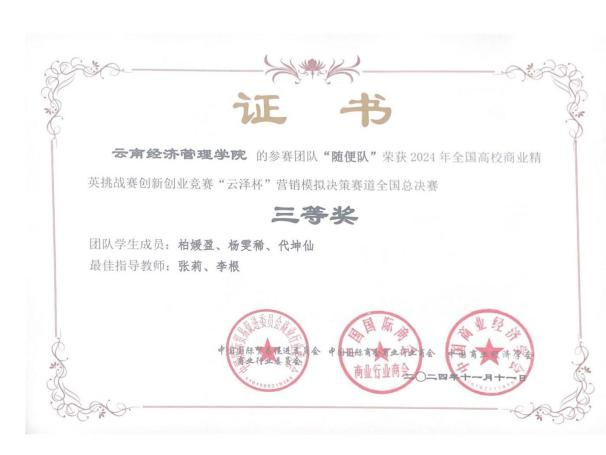 获奖+1！财金学子在2024年全国高校商业精英挑战赛全国总决赛中勇夺佳绩 第 7 张