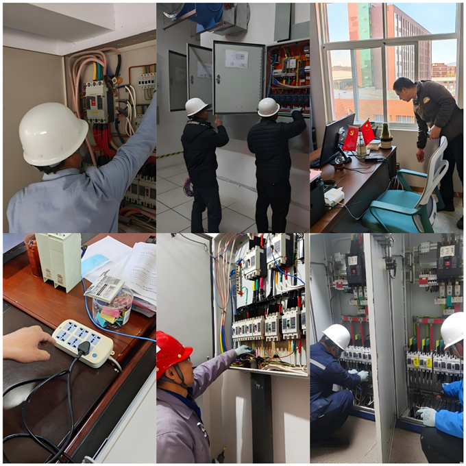 后勤保卫系统组织开展全校消防安全隐患排查整治 第 1 张