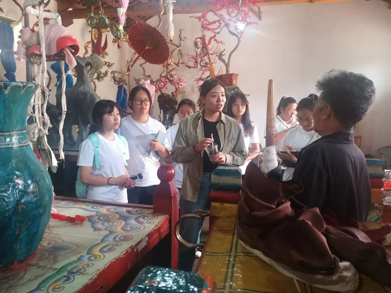 暑期社会实践 | 青春力量助力非遗传承 走乡村促振兴实践队探访通海高台 第 3 张